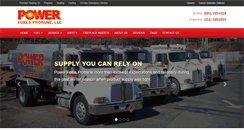 Desktop Screenshot of power-fuels.com